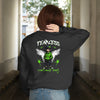 FEARLESS COOL GIRL CHARACTER (Women Sweatshirt) (B)