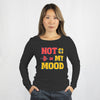 GIRL'S MOOD SWINGS (Women Full Sleeve T-shirt) (F)