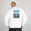 PIXEL NOSTALGIA CHILDHOOD MEMORIES (Unisex Full Sleeve T-shirt) (F/B)