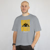 NEVER EVER GIVE UP (Men T-shirt) (F)