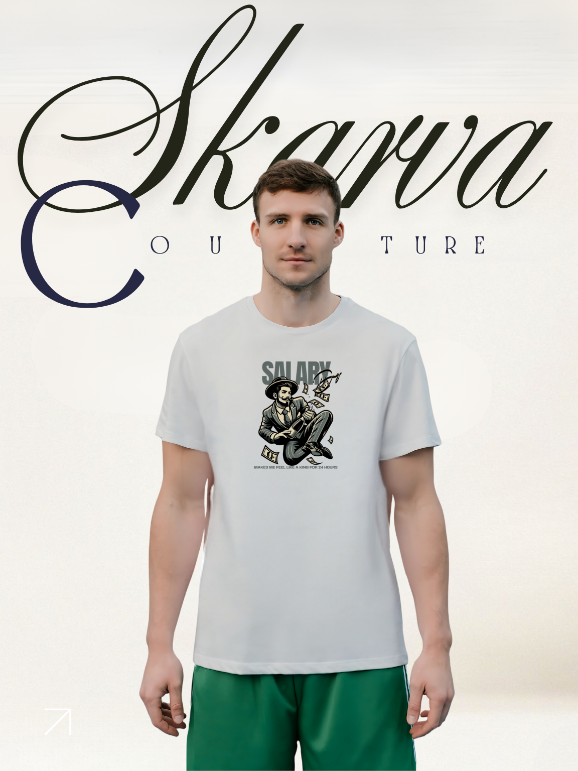 CORPORATE LIFE (Half sleeve round neck t-shirt)