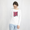 LIVE YOUR LIFE (Unisex Full Sleeve T-shirt) (F/B)