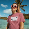 WILD ASTRONAUT (Unisex Oversized T-shirt) (F/B)