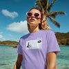 WILD ASTRONAUT (Unisex Oversized T-shirt) (F/B)