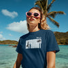 WILD ASTRONAUT (Unisex Oversized T-shirt) (F/B)