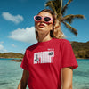 WILD ASTRONAUT (Unisex Oversized T-shirt) (F/B)