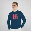 LIVE YOUR LIFE (Unisex Full Sleeve T-shirt) (F/B)