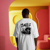 DON'T STOP HUSTLE (Unisex Oversized T-shirt) (F/B)