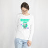 NOBODY CARES (Women Full Sleeve T-shirt) (F)