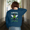 FEARLESS COOL GIRL CHARACTER (Women Sweatshirt) (B)
