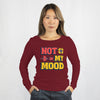 GIRL'S MOOD SWINGS (Women Full Sleeve T-shirt) (F)