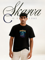 LIFE DOESN'T LEAVES ANYONE (Half sleeve round neck t-shirt)