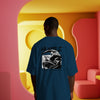 DON'T STOP HUSTLE (Unisex Oversized T-shirt) (F/B)