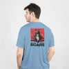 SCARS TEACH YOU A LESSON (Unisex Oversized T-shirt) (F/B)