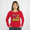 GIRL'S MOOD SWINGS (Women Full Sleeve T-shirt) (F)