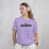 SCARS TEACH YOU A LESSON (Unisex Oversized T-shirt) (F/B)