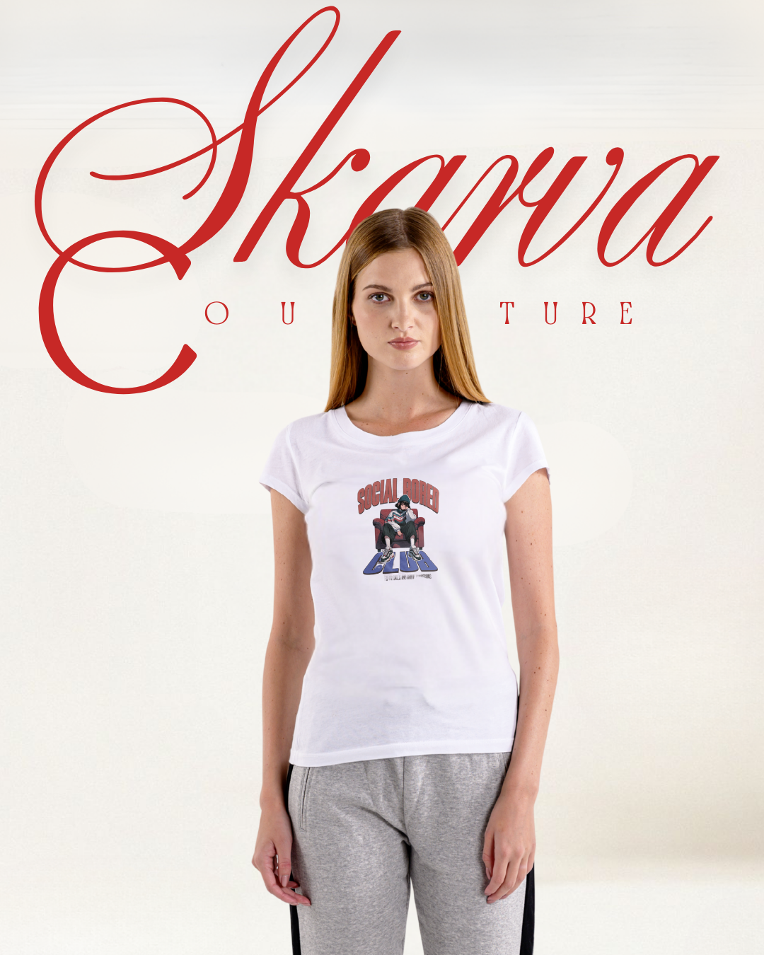 LONELINESS (Half sleeve round neck t-shirt)