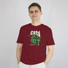 STOP THINKING START EARNING (Men T-shirt) (F)