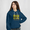 GO HARD OR GO HOME (Women Oversized Hoodie) (F)