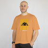 NEVER EVER GIVE UP (Men T-shirt) (F)