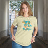 SIMPLE THINGS MAKE HAPPY (Women Half Sleeve T-shirt) (F)