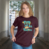 SIMPLE THINGS MAKE HAPPY (Women Half Sleeve T-shirt) (F)