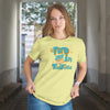 SIMPLE THINGS MAKE HAPPY (Women Half Sleeve T-shirt) (F)