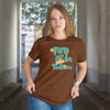 SIMPLE THINGS MAKE HAPPY (Women Half Sleeve T-shirt) (F)